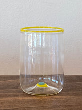 Lade das Bild in den Galerie-Viewer, Klare Wassergläser mit Rand und Punkt im Boden