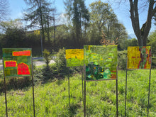 Lade das Bild in den Galerie-Viewer, Gartenstehlen Quadratisch
